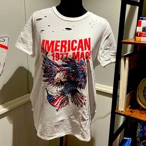 Women’s Boutique Distressed Tee